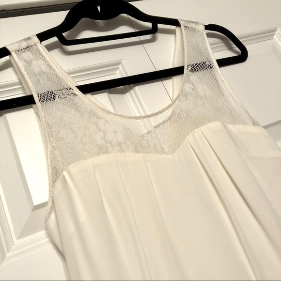 Winter White Sweetheart Dress - Picture 3 of 8